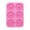 Hot Pink, variant on Giyblacko Silicone Donut Non Stick Silicone Pan Non Stick Food Grade Silicone For Cake Easy Clean And Dishwasher Microwave