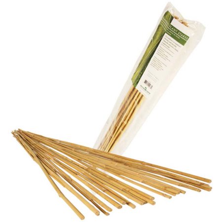 Hydrofarm 6 Bamboo Stakes Natural Pack of 25