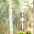 thumbnail image 3 of Péndulo colgante para decoración del hogar, 10 cadenas de cristal de copo de nieve, atrapasueños colgantes de vidrio, estándares líderes en la industria, 3 of 8