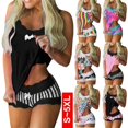 thumbnail image 3 of Conjunto de ropa de dormir Sexy para mujer, ropa interior de encaje, camisola sin mangas, pantalones cortos, 5XL camisola de talla grande, PIJAMAS, 3 of 4