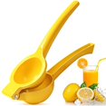 thumbnail image 1 of Presse-Citron Amélioré - Presse-Citron Lime Presse-Agrumes en Métal Presse-Agrumes - Jaune, 1 of 8