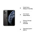 thumbnail image 2 of Pre-Owned Apple iPhone 11 Pro Max - Carrier Unlocked - 512GB Space Gray (Good), 2 of 2