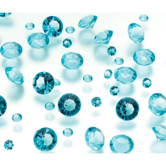 Lillian Rose Aqua Diamond Confetti