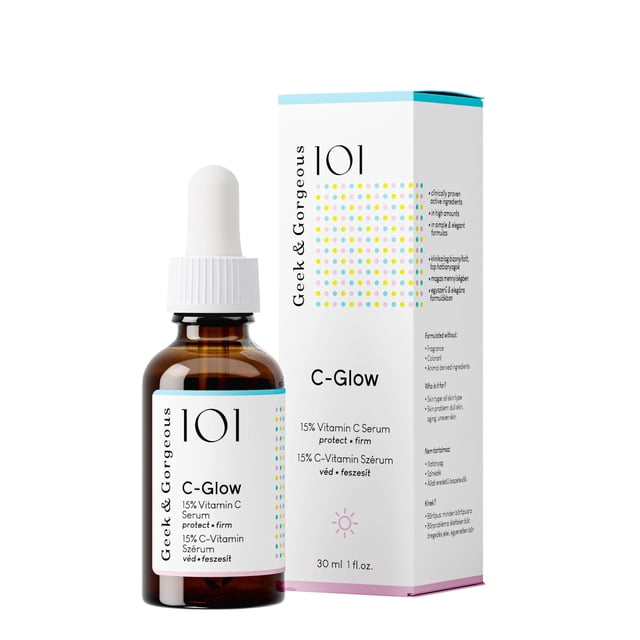 Serum Geek & Gorgeous C-Glow con 15% de vitamina C, 30 ml