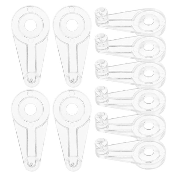 50pcs Transparent Glass Retainer Clips Kit with Screws for Fixing Cabinet Doors and Windows Glass Panel Holders Mirror Clips Set
