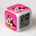 thumbnail image 4 of Figura de Sonic de anime de 8 x 8 x 8 cm, reloj despertador electrónico, reloj digital, reloj luminoso que cambia de color, regalo para niños, estudiantes y niños, 4 of 5
