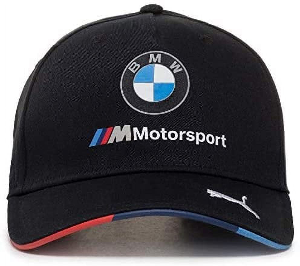 Snapback Hat BMW PUMA Adjustable Baseball x Black Motorsport M Cap Team