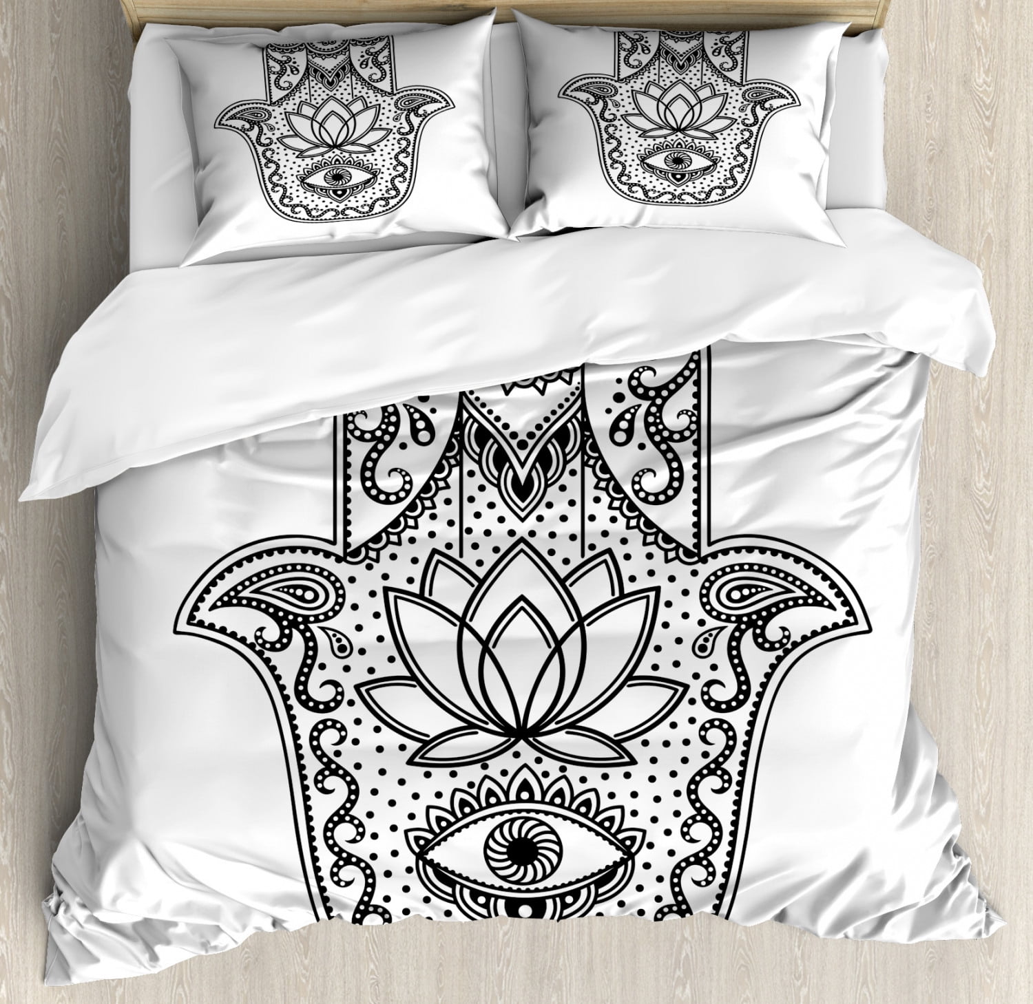 Cushion Pillow Cover Sun Moon Evil Eye All Seeing Eye Tree of Life Polyester 