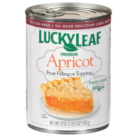 Lucky Leaf® Premium Apricot Fruit Filling & Topping 21 oz. Can