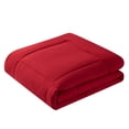 thumbnail image 6 of Mainstays All in One Reversible Comforter and Sheet set- 5 Piece, Twin, Red, 6 of 7