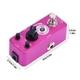 thumbnail image 4 of Pedal de Chorus para Guitarra Eléctrica, Mini Pedal de Efectos de Chorus para Guitarra Eléctrica, Tono Chorus Clásico y Cálido para Efectos de Guitarra Eléctrica, Bypass Verdadero, 4 of 5