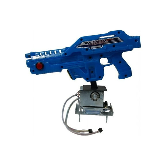 Replacement Blue Arcade Gun for Jamma 3-IN-1 Gun shooting game kit, Jamma, Mame
