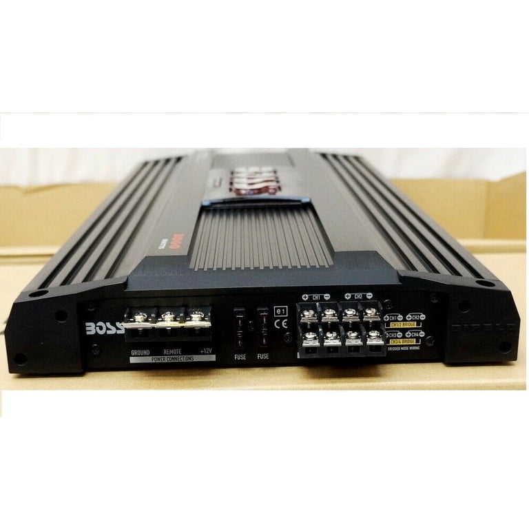 BOSS Audio D550.4 3000W Max, 4-Channel bridgeable Diablo Amplifier