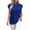 03# Blue, variant on Women's Oversized Sweatshirt with Pockets Mock Neck Pocket Tee Top Cozy Casual Pullover Long Sleeve Winter Fall Streetwear S-2XL