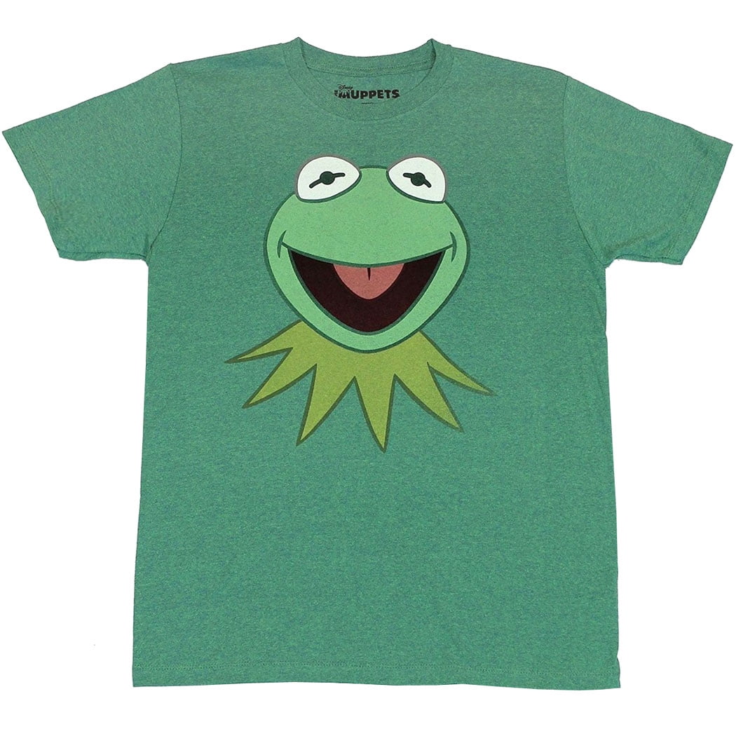 NEW MENS OFFICIAL THE MUPPETS KERMIT THE FROG T SHIRT TOP SIZE SMALL XMAS