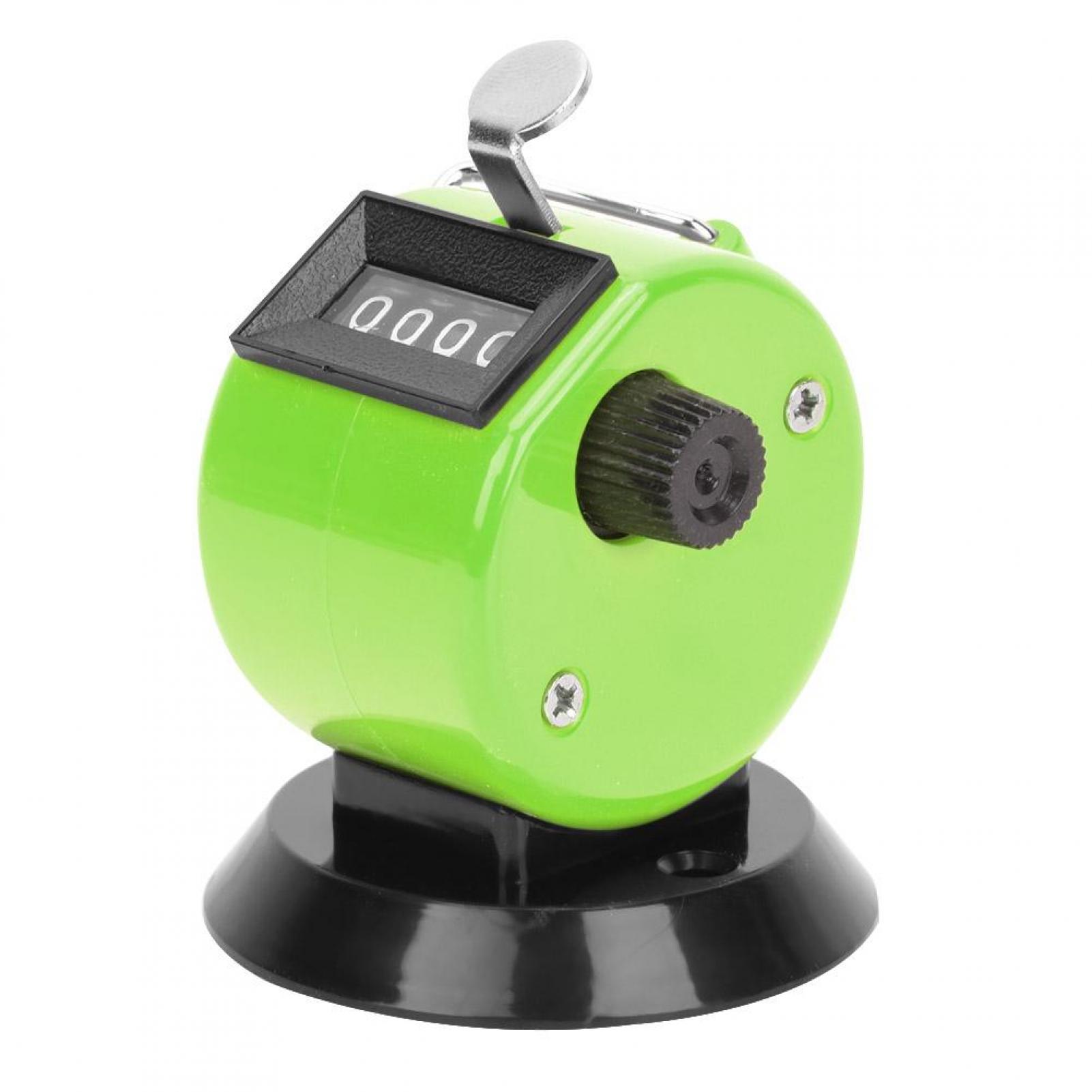 OTVIAP Manual Counting Counter, BERM 4 Digit ABS Plastic Counting Counter Hand Step Counting
