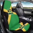 thumbnail image 7 of Chririnla Jamaican Flag Print, Protective Easy to Install Universal Seat Cover Washable Auto Seat Protectors for Automobile, 7 of 7