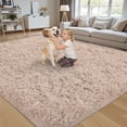 thumbnail image 4 of Alfombra Xafir 244 x 305 cm ultrasuave beige antideslizante, 4 of 9