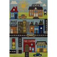 thumbnail image 1 of Momeni Lil Mo Whimsy 4' X 6' Contemporary Hand Tufted Rug in Town, 1 of 2