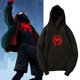 thumbnail image 2 of Nueva sudadera con capucha suelta de terciopelo con dibujos animados de Marvel Spider-Man Gwen Miles Morales, regalo creativo personalizado y cálido, 2 of 4