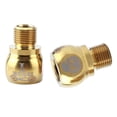 thumbnail image 1 of Soidarity 1 par de adaptadores extensores de pedal Fixie para bicicleta, tornillos de extensión dorados Ciclismo Oro, 1 of 1
