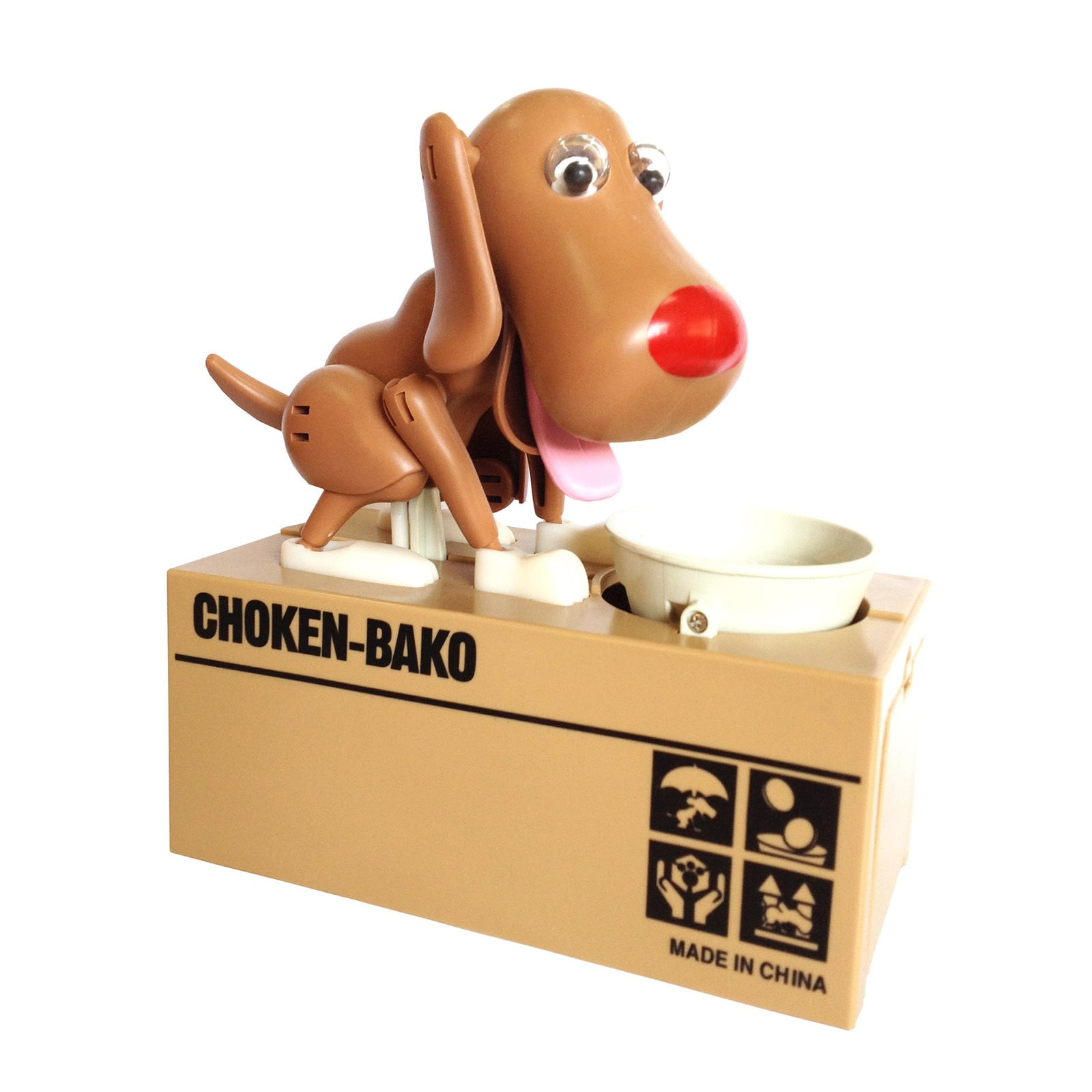 Saving Box,Counting Coin Money Bank,Coin Sorters for Kids Eat Money Dog Piggy Bank Black Puppy Money Saving Box Hungry Dog Piggy Bank Cute Automatic Stealing Coin Bank Dog Piggy Bank