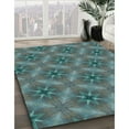 thumbnail image 3 of Ahgly Company Machine Washable Indoor Rectangle Transitional Seafoam Green Area Rugs, 5' x 8', 3 of 7