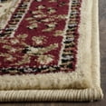 thumbnail image 5 of SAFAVIEH Lyndhurst Isadora Traditional Bordered Runner Rug, Ivory/Red, 2'3" x 6', 5 of 7