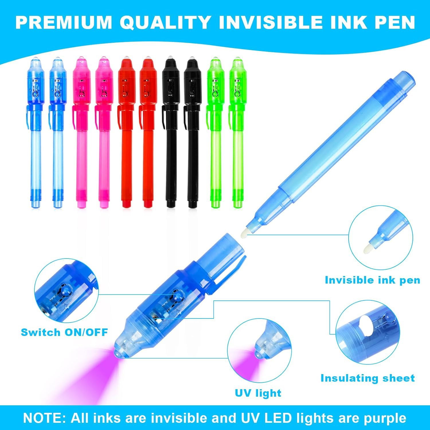 Secret Pen Magic Invisible Pen Amazon Invisible Ink Pen Staples