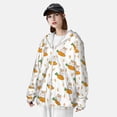 thumbnail image 3 of Balery Rabbit And Carrot Sudadera ligera de manga larga con capucha y protección solar UPF 50+ para hombre y mujer, ideal para pesca y running-X-Large, 3 of 7