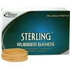 Alliance Sterling Rubber Bands, #33 (3 1/2" x 1/8"), 1lb. Box, Natural Crepe