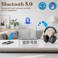 thumbnail image 3 of Reproductor de CD Gueray HiFi Estéreo con Parlantes Bluetooth USB FM, 3 of 7