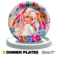 thumbnail image 7 of Manana Sera Bonito KAROL G Birthday Party Supplies Balloons Plates Decoration Cake Topper Decor Tableware Banner Backdrop, 7 of 7
