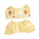 thumbnail image 3 of Ropa de peluche para muñecas Hugo 2 piezas accesorios para muñecas suaves pantalones cortos amarillos, 3 of 9