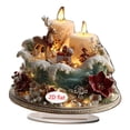 thumbnail image 3 of Adorno navideño bidimensional de la peste, ideal para regalar o como manualidad coleccionable para la mesa de la oficina. 197 cm de ancho, 3 of 9
