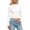 White, variant on Long Sleeve Shirts for Women Spring Fall Slim Fit Crewneck Ribbed Fitted Basic Plain Shirt Blouse Undershirts