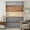 Gray Brown, variant on Farmhouse Beige Brown Sheer Curtains 54 Inches Long for Bedroom, Vintage Wooden Striped Light Filtering Privacy Drapes, Breathable Semi Sheer Window Treatment for Bathroom Dining Room Kitchen