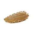 thumbnail image 3 of Elegant Golden Leaf Resin Serving Tray Decorative Centerpiece for Dining and Countertop Display 16cm Home Decor, 3 of 5