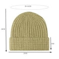 thumbnail image 2 of HOWPAY Winter Beanie for Men Slouchy Stretchy Knitted Solid Color Windproof Pullover Hats Soft Warm Ski Stocking Cap for Cold Weather, 2 of 2