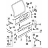Genuine OE Isuzu Handle, Outside - 8971855290