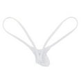 thumbnail image 3 of Gewsdrf Thongs for Women,No Show Underwear,G-string Back Mens Briefs Thong Open Low Underwear Waist Underpants,Womens Underwear,Panties for Women,Seamless Thongs,White,M, 3 of 4