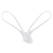 Mens Boxer Briefs Open Back Underpants Low Waist Thong Underwear