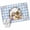 Blue, variant on Easter Bunny Entryway Rug 2'x3' Non Slip Front Door Mats, Spring Easter Eggs Chick Floral Blue Check Entrance Rugs Indoor Outdoor Carpet, Washable Floor Mats Small Area Rug for Bedroom Kitchen