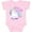 AD-Pink, variant on Inktastic Big Sis unicorn Girls Baby Bodysuit