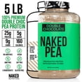 thumbnail image 3 of Suplemento de Proteína en Polvo NAKED Guisante Doble Chocolate 2.27 kg, 3 of 6