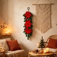 thumbnail image 6 of huayou Christmas Wreath for Front Door, Xmas Decorations Indoor Outdoor Use, Christmas Decor, Holiday Decor, Home Decor, Party Decor, Winter Decor, Gift Idea, 6 of 8