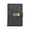 Black, variant on Partheme A5 Vintage Notebook with Password Lock, PU Leather Lined Journal, 3 Digit Combination Lock Notepad, Thick Bleed Proof Paper Stationery for Office Home Daily Writing Planning, Black