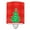 Red & Green, variant on Christmas Tree Red & Green Ceramic Night Light