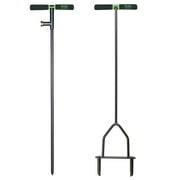 Yard Butler Beat The Drought Garden Bundle - Deep Root Irrigator and Manual Lawn Coring Aerator - Drip Watering Feeder Tool Irrigation System - Grass Aerators, Plug Core Aeration Tool (Pack of 2)
