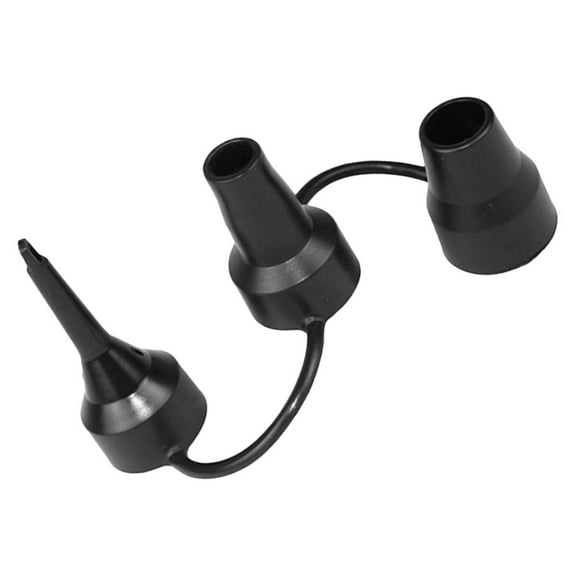 Beaupretty Plastic Air Pump Nozzle Black Versatile Home Use Efficient Inflation